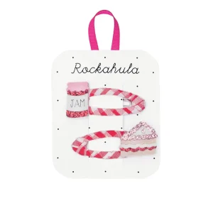 Jam And Cake Gingham Hair Clips by Rockahula