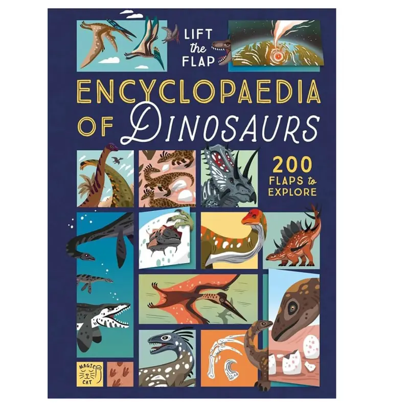 Lift-The-Flap Encylopedia of Dinosaurs by Eryl Nash and Daniel Hamilton