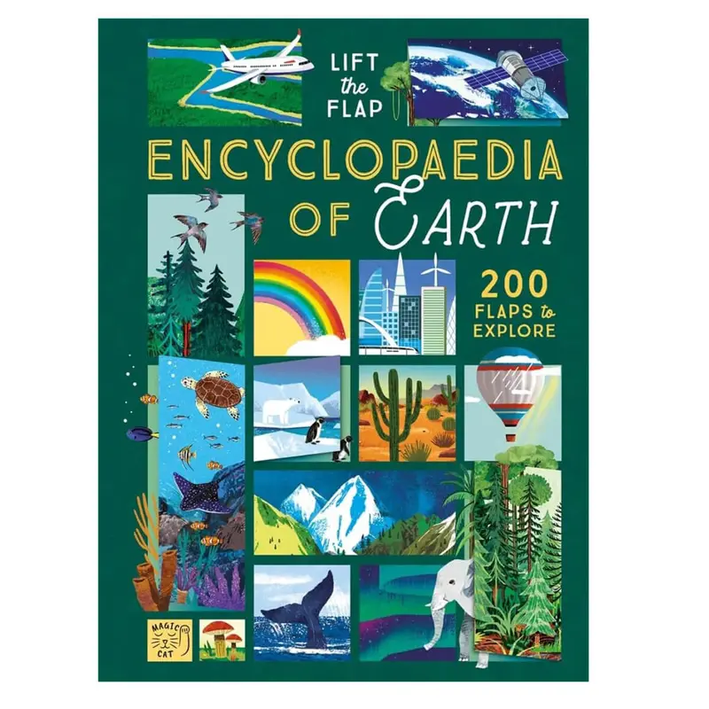 Lift-The-Flap Encylopedia of Earth by Ruth Martin and Xuan Lee