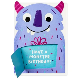 Monster Birthday Greetings Card by Stormy Knight