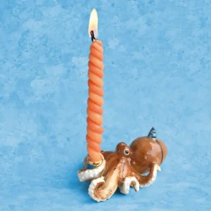 Octopus Ceramic Cake Topper by Camp Hollow