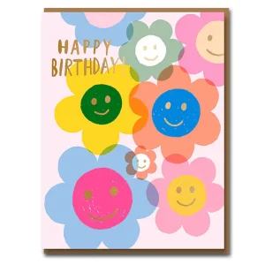 Smiling At You Greetings Card by Carolyn Suzuki for 1973