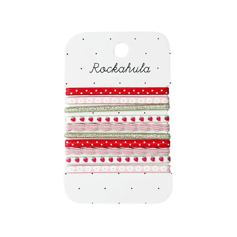 Strawberry Fair Elastic Pony Pack by Rockahula