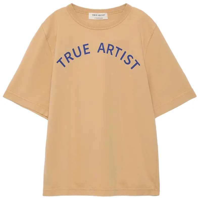 T-Shirt n05 in Caramel by True Artist