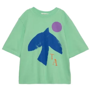 T-Shirt n05 in Nile Green by True Artist - Last One In Stock - 12-13 Years