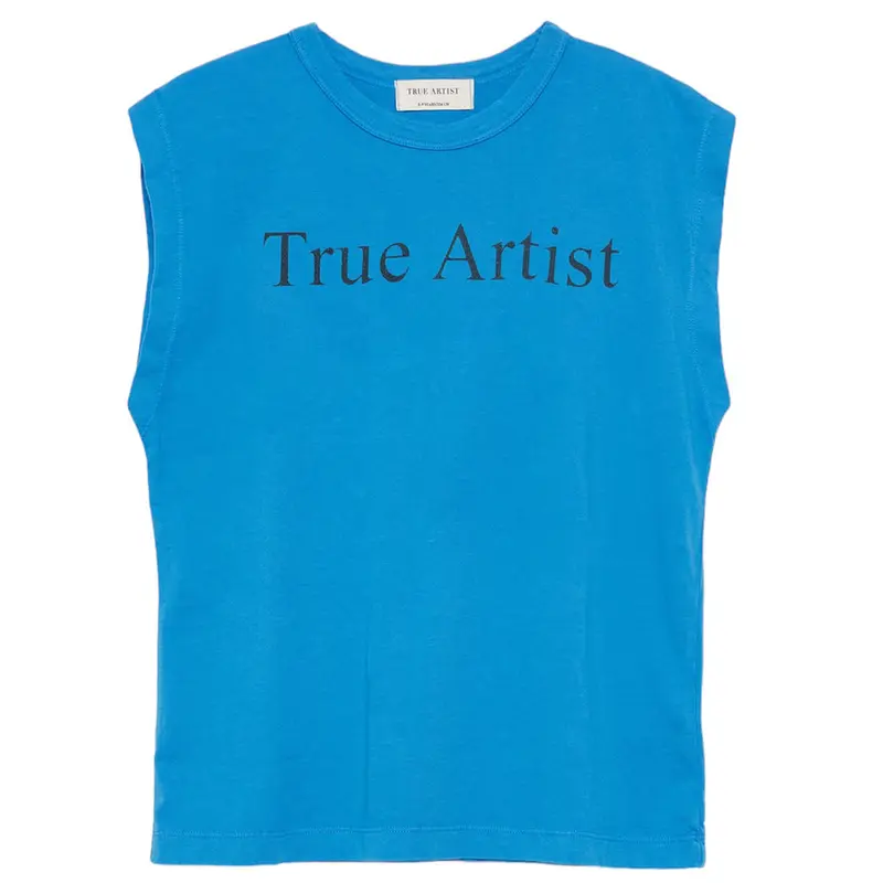 T-Shirt n07 in French Blue by True Artist
