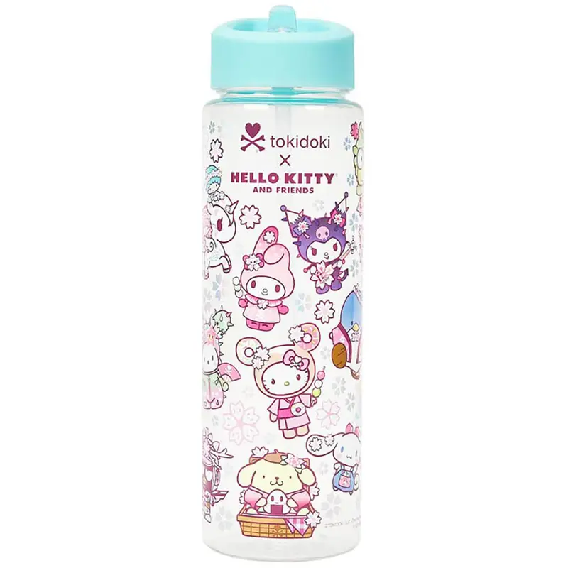 Tokidoki x Hello Kitty and Friends Sakura Festival Water Bottle by Tokidoki