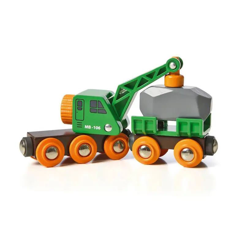 Clever Crane Wagon by Brio
