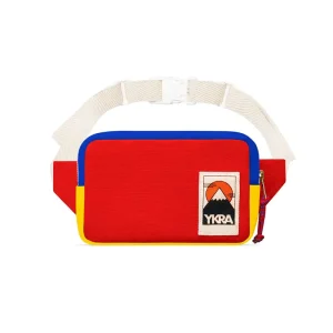 Mini Bum Bag in Tricolour by YKRA