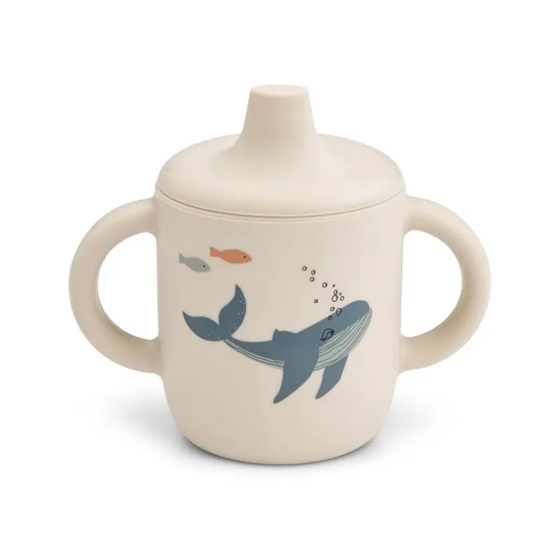 Neil Sippy Cup in Sea Creature / Sandy by Liewood