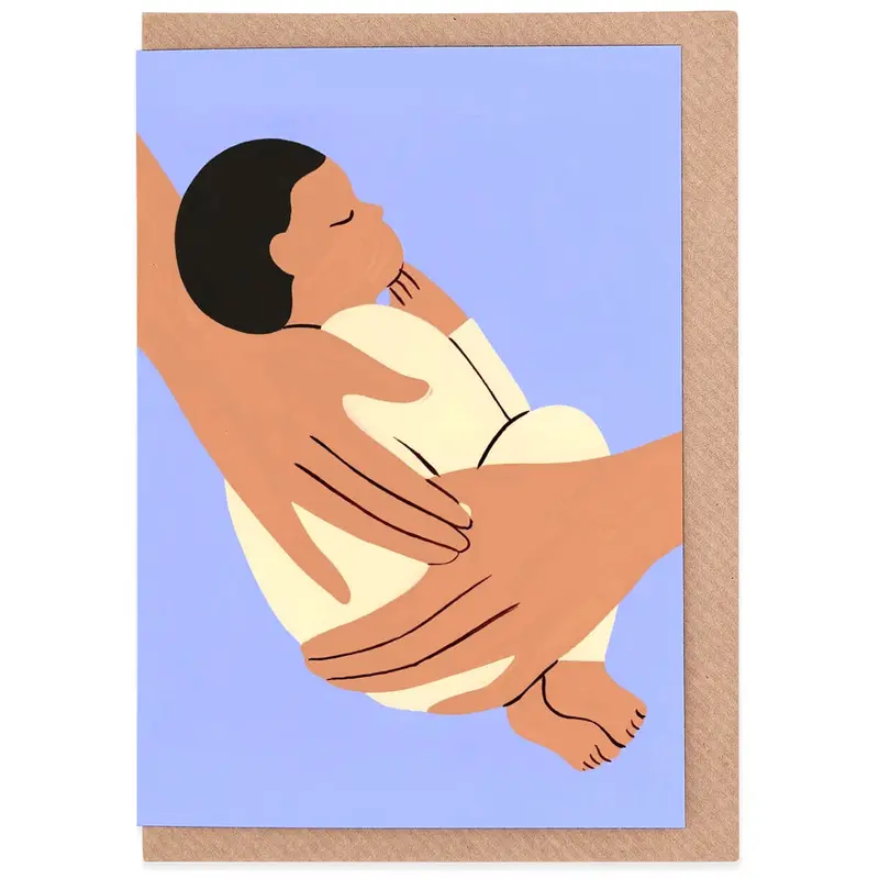 Newborn's Sleep Greetings Card by Agathe Singer for Evermade