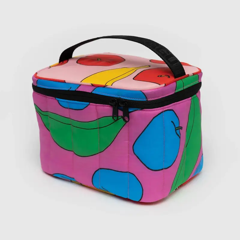 Puffy Lunch Bag in Apples & Bananas by Baggu