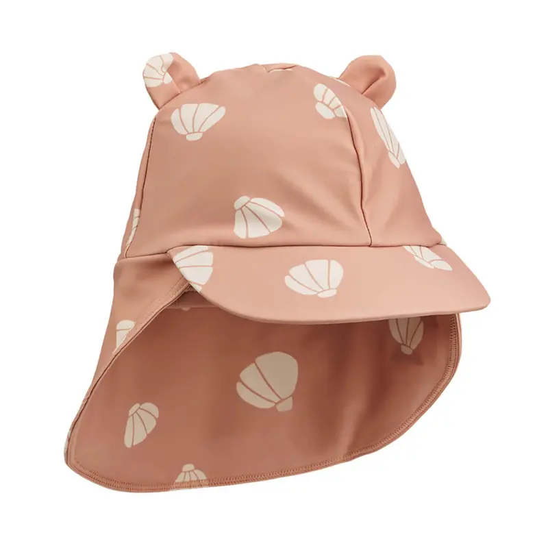Senia UV Sun Hat With Ears in Shell / Pale Tuscany by Liewood - Last Ones In Stock - 3-9 Months