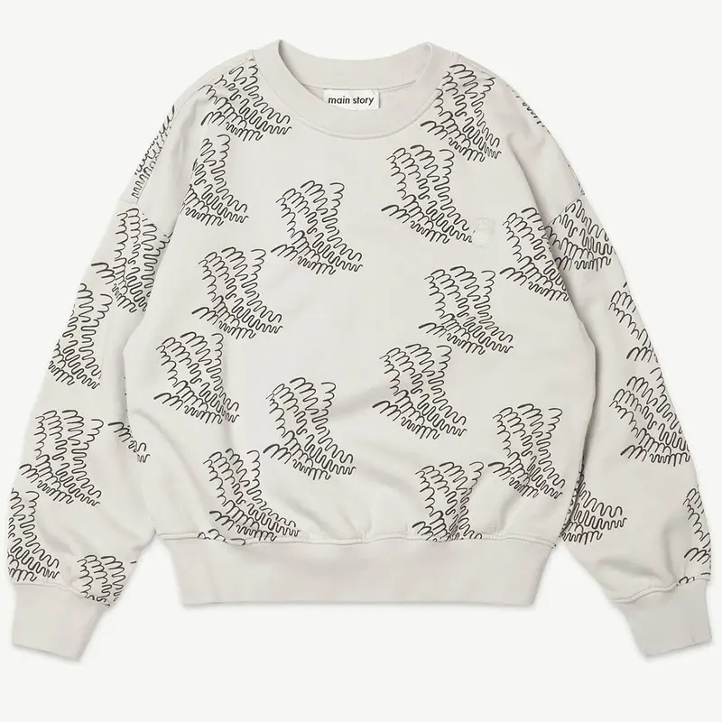 Bubble Sweatshirt in Wind Chime by Main Story - Last Ones In Stock - 2-6 Years