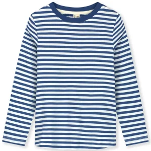 Long Sleeve Tee in Blue Moon / Off White by Gray Label - Last One In Stock - 1-2 Years