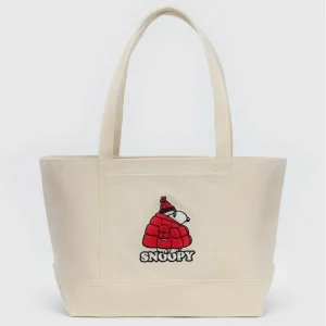 Medium Heavyweight Canvas Tote in Snoopy by Baggu