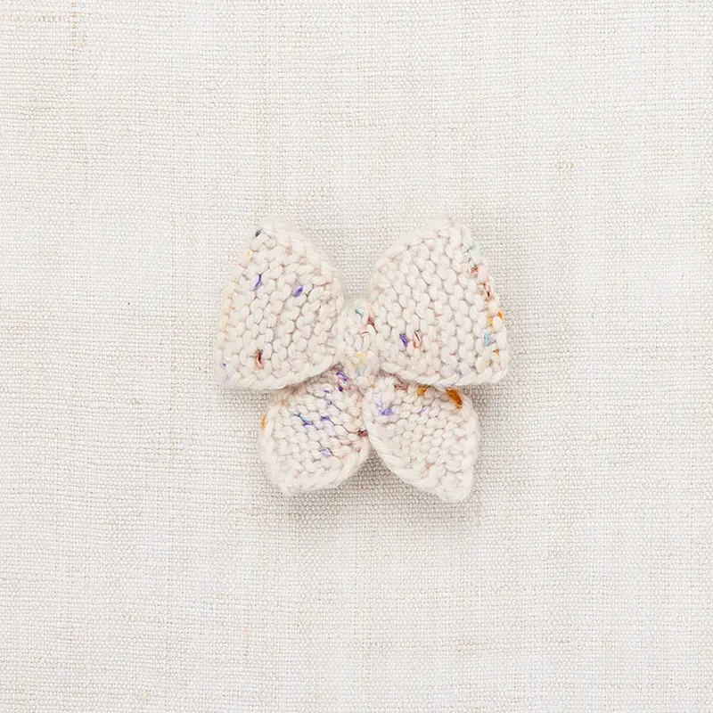 Medium Puff Bow in Iris Confetti by Misha & Puff