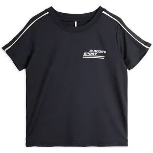 MR Sport Drapy T-Shirt in Black by Mini Rodini