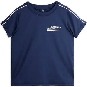 MR Sport Drapy T-Shirt in Blue by Mini Rodini