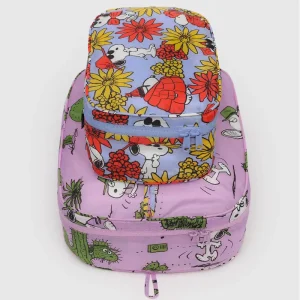 Packing Cube Set in Peanuts by Baggu