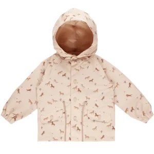 Raincoat in Horses by Rylee & Cru - Last One In Stock - 4-5 Years