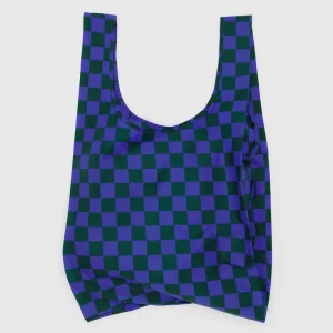 Standard Bag in Iris Green Check by Baggu
