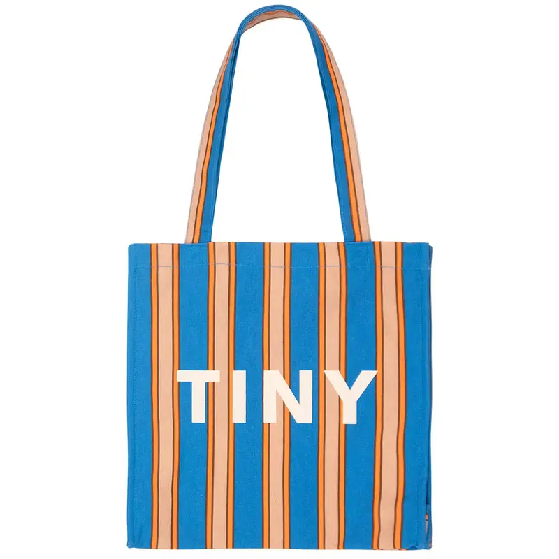 Stripes Bag in Nude by Tinycottons