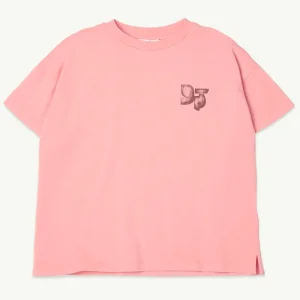 T-Shirt in Peach Bud by Main Story - Last Ones In Stock - 2-4 Years