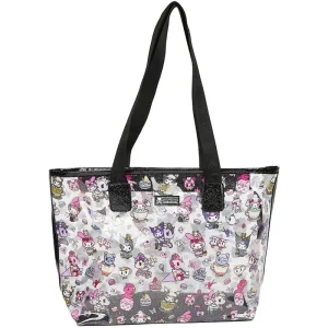 Tokidoki x Kuromi & My Melody Garden Party Clear Tote Bag by Tokidoki