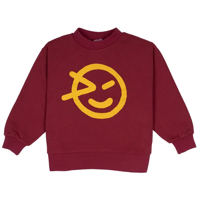 Wynken Sweat in Collage Red by Wynken - Last Ones In Stock - 2-6 Years