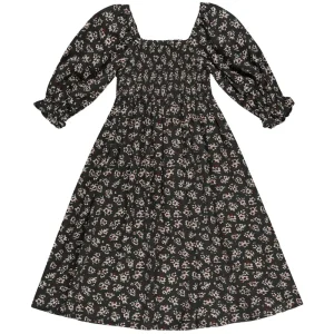 Adelaide Dress in Dark Floral by Rylee & Cru - Last One In Stock - 2-3 Years