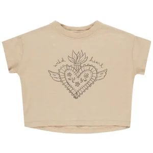 Boxy Tee in Wild Heart by Rylee & Cru