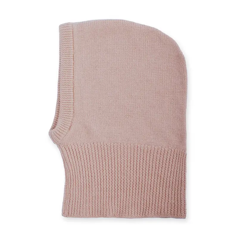 Eden Merino Wool Hood in Vieux Rose by Collegien