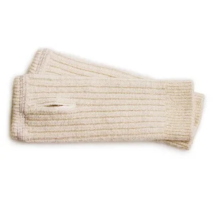 Marie-Madeleine Glitter Wool Mittens in Doux Agneaux by Collegien