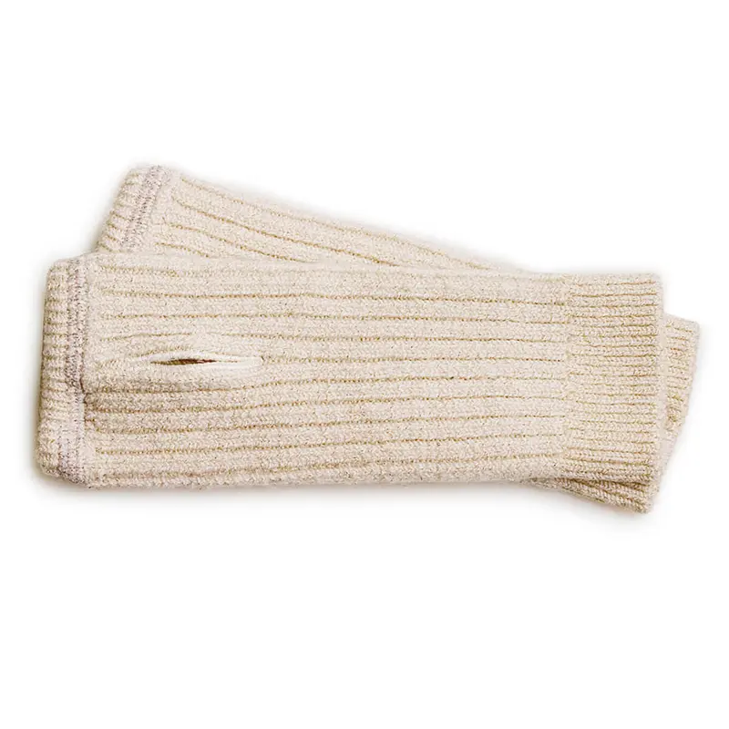 Marie-Madeleine Glitter Wool Mittens in Doux Agneaux by Collegien