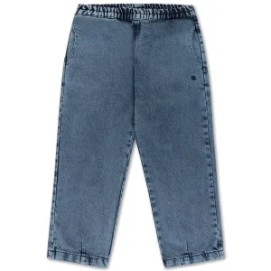 No Sweat Pant in Light Acid Blue by Repose AMS