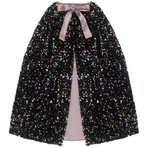 Rainbow Dazzle Sequin Cape by Mimi & Lula