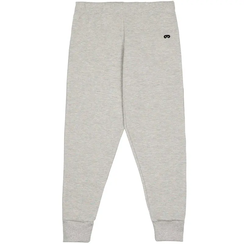 Rainbow Thread Sweatpants in Grey Marl by Beau Loves - Last One In Stock - 3-4 Years