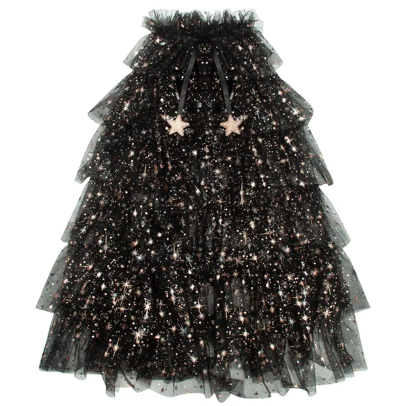 Ruffle Aurora Witch Cape by Mimi & Lula