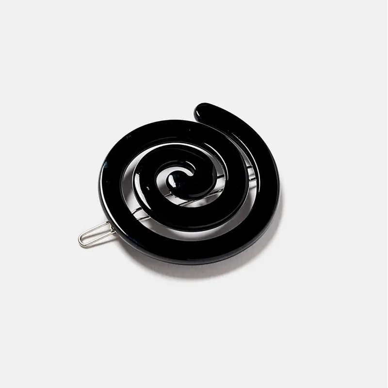 Spiral Clip in Black by Chunks