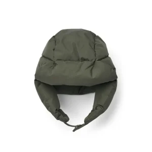 Tori Puffer Hat in Hunter Green by Liewood