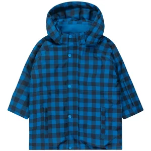 Vichy Snow Jacket in Blue / Navy by Tinycottons - Last Ones In Stock - 2-6 Years