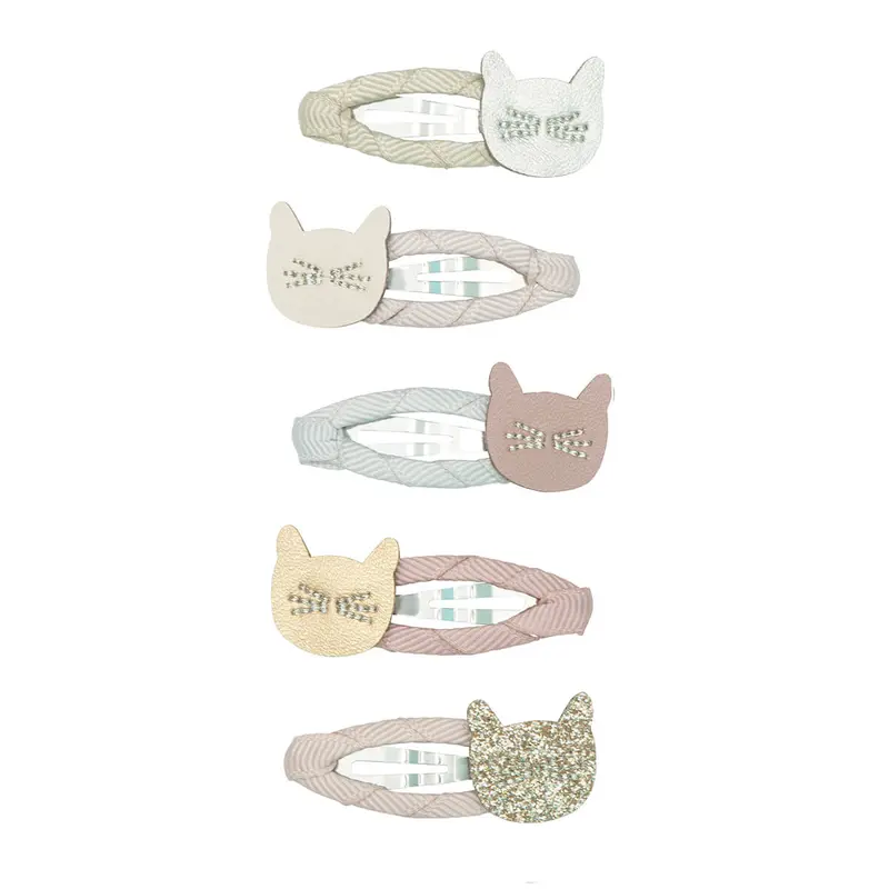 Cute Cats Mini Clic Clac Hair Clips by Mimi & Lula