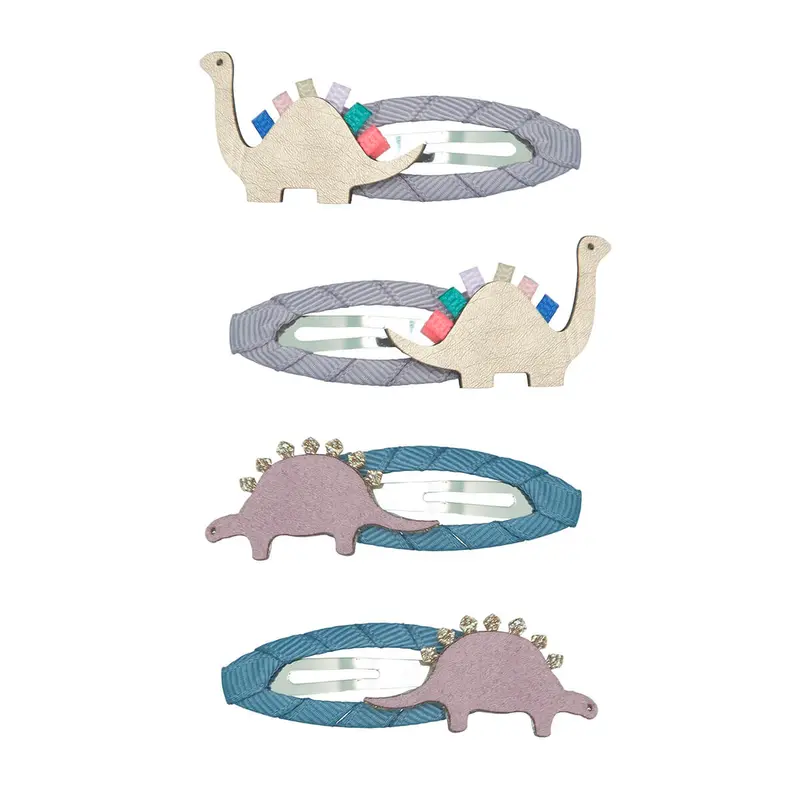 Dino Clic Clac Hair Clips by Mimi & Lula