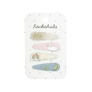Enchanted Embroidered Hair Clips by Rockahula