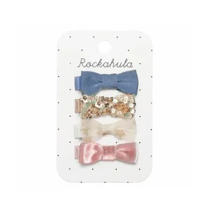 Enchanted Mini Bow Hair Clips by Rockahula