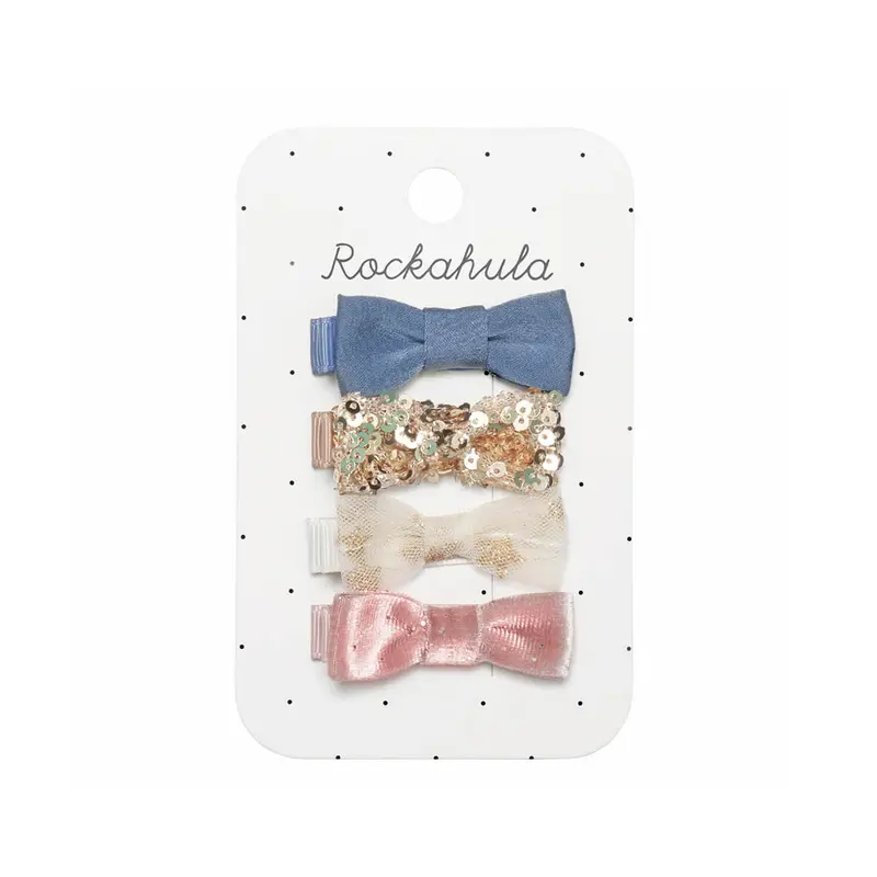 Enchanted Mini Bow Hair Clips by Rockahula