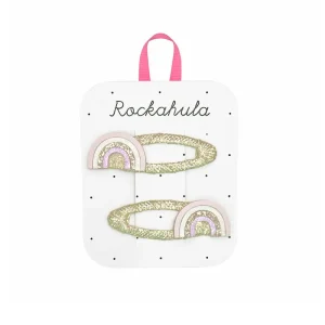 Enchanted Rainbow Hair Clips by Rockahula