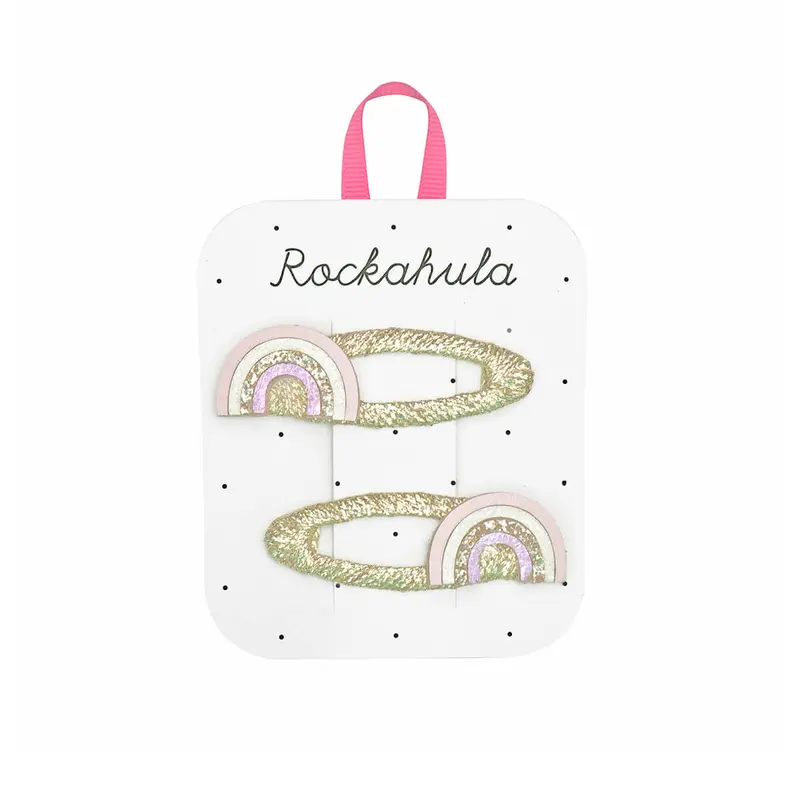 Enchanted Rainbow Hair Clips by Rockahula