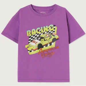 Fizvalley Kid's T Shirt in Vintage Fig by American Vintage